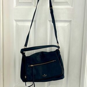 Kate Spade Black Leather Shoulder Bag